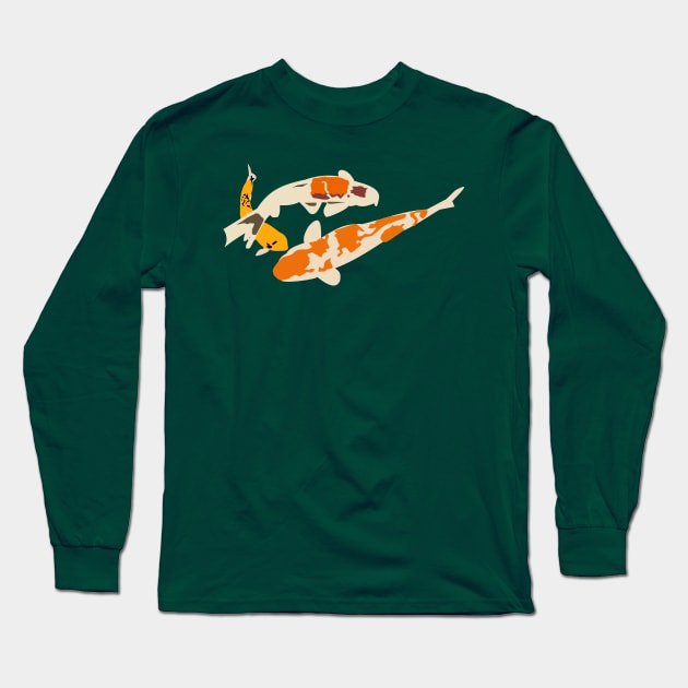 Koi Long Sleeve T-Shirt by stargatedalek